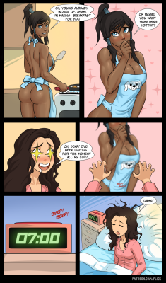 grimphantom:  flick-the-thief:  New strip about Asami.You can