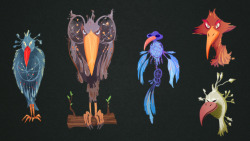 eatsleepdraw:  dreamcatcher bird character