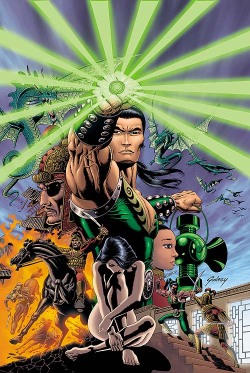 superheroesincolor:  Green Lantern (Jong Li)   //   DC ComicsJong