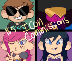 dartty:  Hey guys I’m taking Icon commissions! Just send me