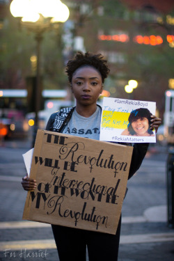 theproblackgirl:  No One Showed Up to March for Rekia Boyd“..In