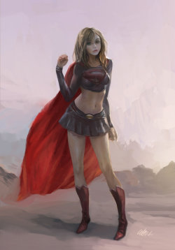 xombiedirge:  Supergirl by Oni Wan 
