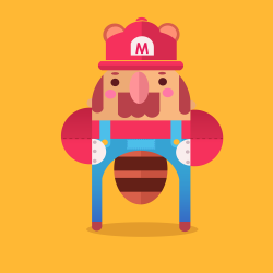 it8bit:  Super Mario and Friends!Series by Sam Froelich  