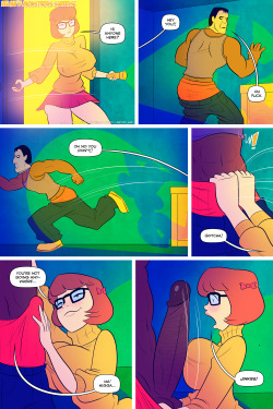 madefromlazers:  Short Velma comix commission. Text was not written