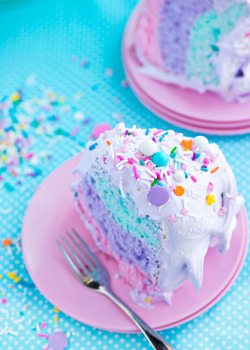 vtasty:  vTasty- Only Tasty Food unicorn angel cake. via Tumblr