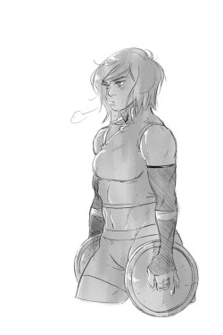 prom-knight:    GAINS GAINS GAINSSS indulgent korra doodle as
