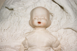 churchrummagesale: The range of emotions of my three face doll