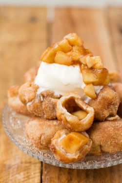do-not-touch-my-food:  Apple Pie Bombs A La Mode