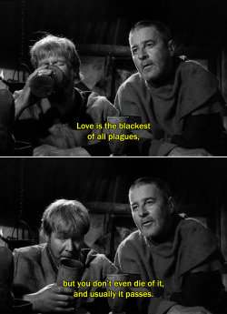 anamorphosis-and-isolate:― The Seventh Seal (1957)Jöns: Love