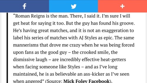 beckybadlasslynch: WWE Superstars Who Have Defended Roman Reigns Part 1   And if haters don’t like it, boo hoo hoo…get over it. Ignore and scroll past. Simple as that :) 