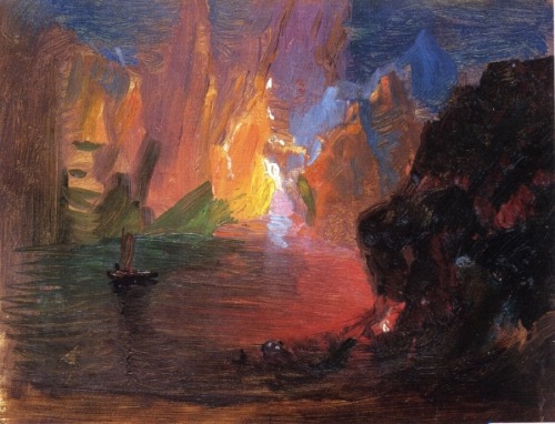    Frederic Edwin Church.Â Iceberg Fantasy.Â 1869.        