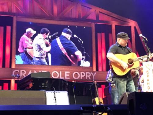 <p>This right here is my husband making his debut on the Grand Ole Opry. I am beyond proud right now… #opry #nashville #grandmasters  (at Grand Ole Opry)</p>