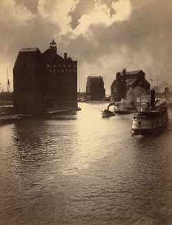 onceuponatown:  New York: Watson grain elevator, Buffalo. C.1883.