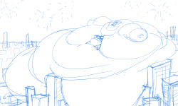 smandraws:  making fatart for fat xmas friendstheyre fat and