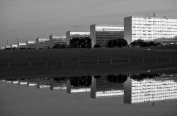 danismm: Brasilia Ministries Esplanade reflecting pool and its