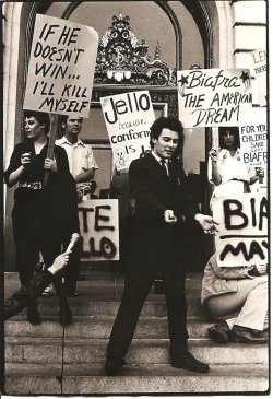  35 years ago today, Jello Biafra ran for Mayor of San Francisco,
