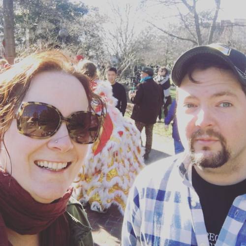 <p>You bet we went to the Chinese New Year celebration in Nashville. Well, such as it was. #itsastart #yearoftherooster #onefoodvendor #verysmallparade #nashville  (at Hillsboro Village)</p>