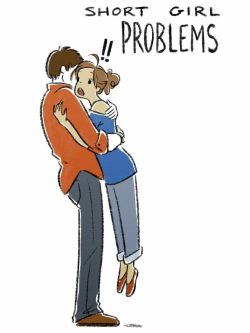 buzzfeed:  Illustrations by sarapocock   short girls are cute