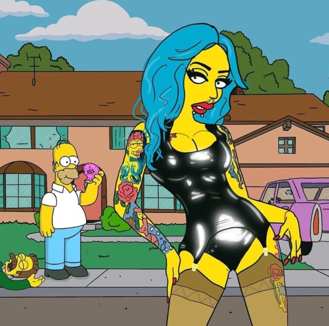 dobadthingswithyou:Well well the Simpsons just got a lot lot