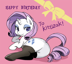happy birthday friend!  for kittizak 