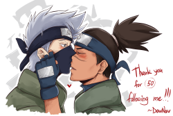 kakairu-fest-mod:  dawnav:  Thank you for 50 following so much!!!KakaIru