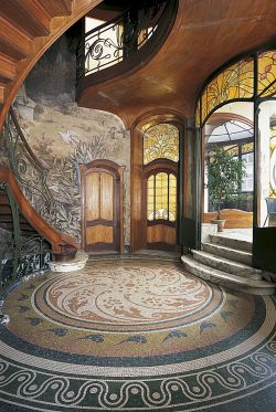 dianadeluxe:    Art Nouveau - Hotel Hannon - Bruxelles - Serre