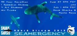 sharkstream:  HELP EARLY, Grant matching the amount for donations