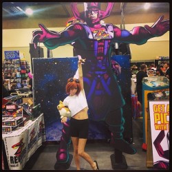 Galactus! See you, space cowboy&hellip; #phxcc  (at Phoenix Comic Con)