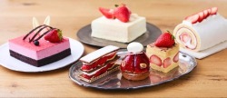 nenrinya:  “Sky Berry Fair” strawberry desserts from Patisserie