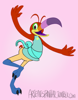 I used to run ask-tookiethetoucan (for Tookie the Toucan, the