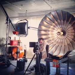 chrispolinsky:  #setlife #turbineengine #broncolor #hasselblad