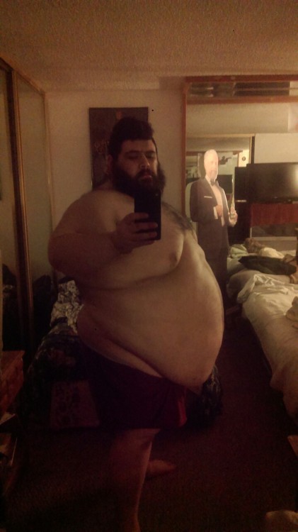 gordo4gordo4superchub:  bigpat84:  This is me. Love it or not, I donâ€™t care  I love it!!So fucking yummy  I don’t always ogle handsome superchubs, but when I do, I ogle guys like you. ………Who am I kidding? I’m a constant