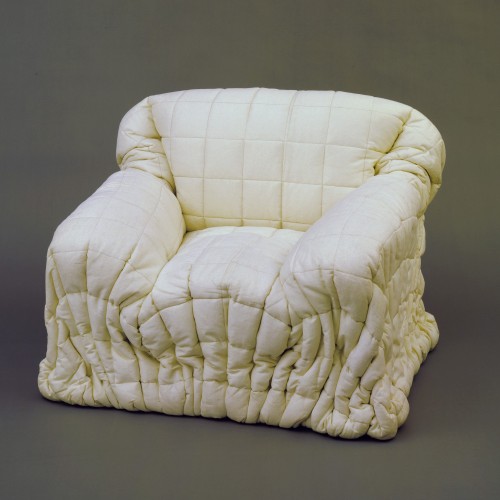 loscaminos:Gaetano Pesce Sitdown Lowback Armchair 1975Quilted