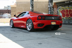 automotive-lust:  360 Modena/D2Forged rims 