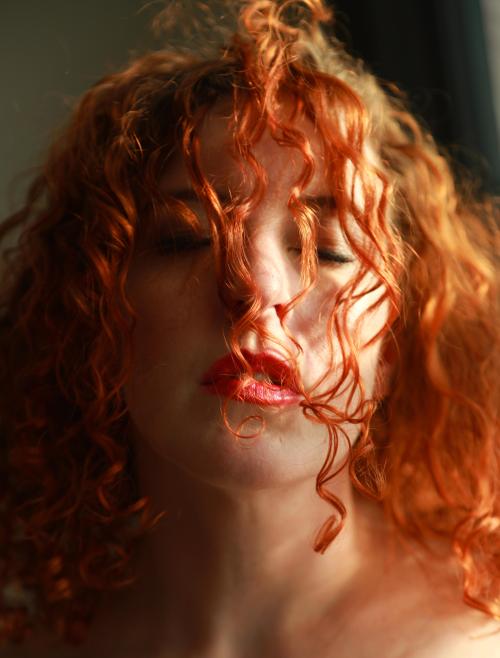 redhead-beauty:  Burning Red 🔥