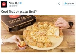 hyenatiddy:  Pizza hut Nooooooooo 