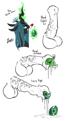 zajice:  So this happened. Changeling ovipositor disguised as