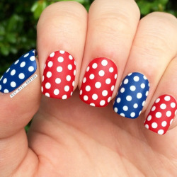 nailpornography:  4th of July NOTW inspiration! 