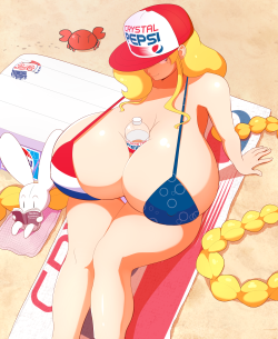 theycallhimcake:  One final Crystal Pepsi hurrah before it’s