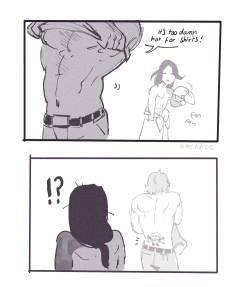 vimeddiee:  Young McCree seems like a tramp stamp kind of guy.