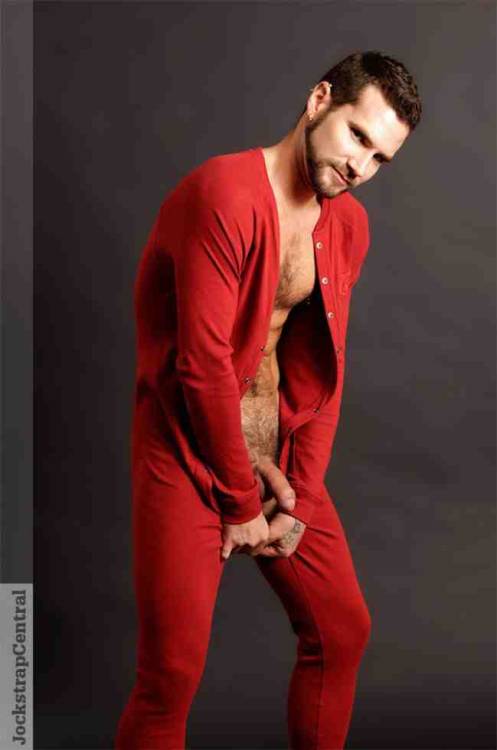 I So Want One Of These NastyPig Union Suits Like This One Modeled By Adam Stray… and maybe him too.