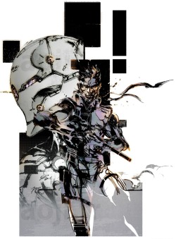 omercifulheaves:  Metal Gear Solid Art by Yoji Shinkawa 