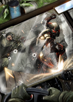 nekko-shogun:  Crysis - by `DanLuVisiArt