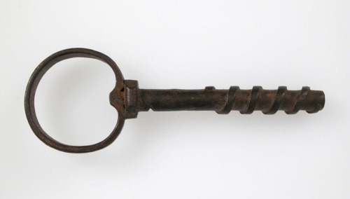 met-medieval-art:  Spiral Key, Metropolitan Museum of Art: Medieval