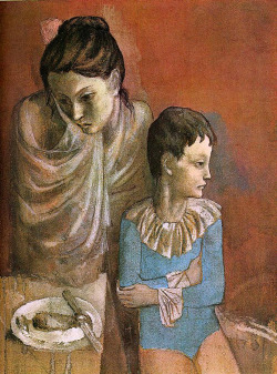 artishardgr:  Pablo Picasso - Mother and child (Baladins) 