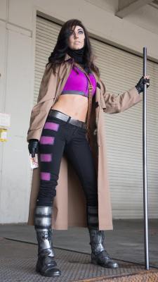 chrystafett:My gambit at Saccon this year.Photographer’s Insta: Pandariot779Mine: Chrystafettcosplay