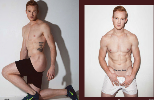 theheroicstarman:Sexy Greg Rutherford in Attitude Magazine