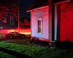 Ambulance Lights on Neighbour’s House by Jon Horvath, 2013