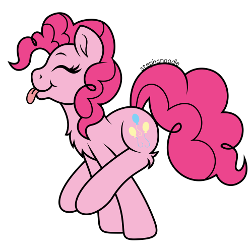 stephanoodle:Pinkie being a dork, requested by @the-hoarse-bard~