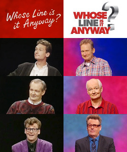 anotherfirebender:  cumbercrieff:  Whose Line It It Anyway?:
